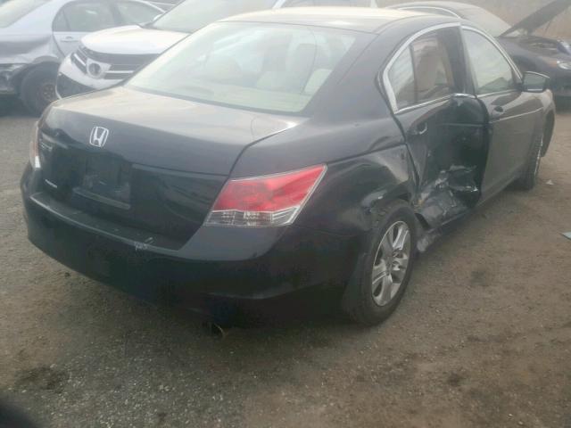 1HGCP26439A050947 - 2009 HONDA ACCORD LXP BLACK photo 4