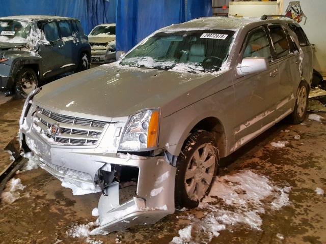 1GYEE637380103244 - 2008 CADILLAC SRX GRAY photo 2