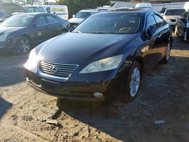 JTHBJ46G572146425 - 2007 LEXUS ES BLUE photo 2