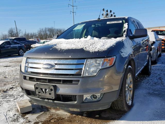 2FMDK48C19BA97587 - 2009 FORD EDGE SEL GRAY photo 2