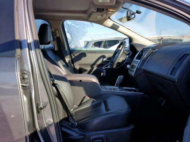 2FMDK48C19BA97587 - 2009 FORD EDGE SEL GRAY photo 5