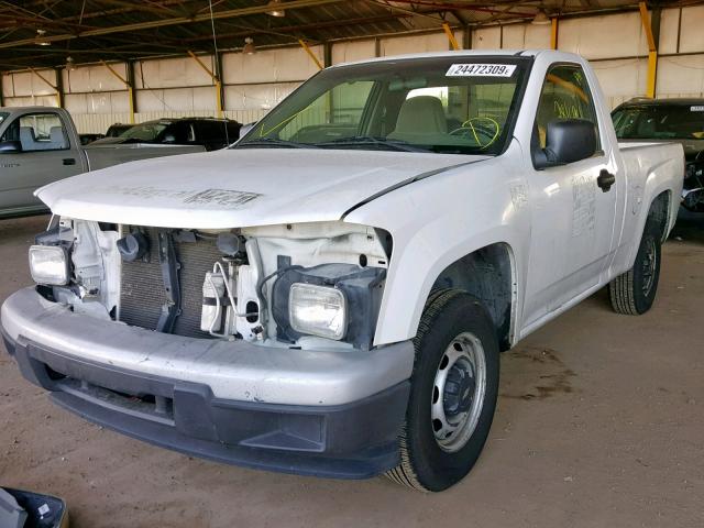 1GCCS148358122020 - 2005 CHEVROLET COLORADO WHITE photo 2