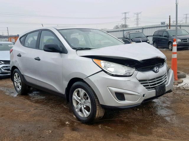 KM8JT3AB1BU119681 - 2011 HYUNDAI TUCSON GL SILVER photo 1