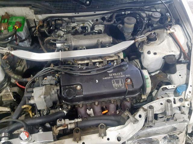 2HGEH2357NH548308 - 1992 HONDA CIVIC DX WHITE photo 7