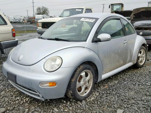 3VWBK31C54M409995 - 2004 VOLKSWAGEN NEW BEETLE Silber Foto 2