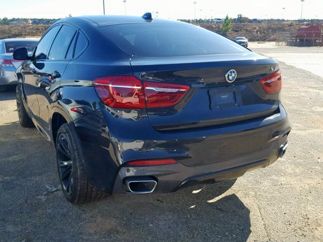 5UXKU0C54J0G80864 - 2018 BMW X6 SDRIVE3 BLACK photo 3