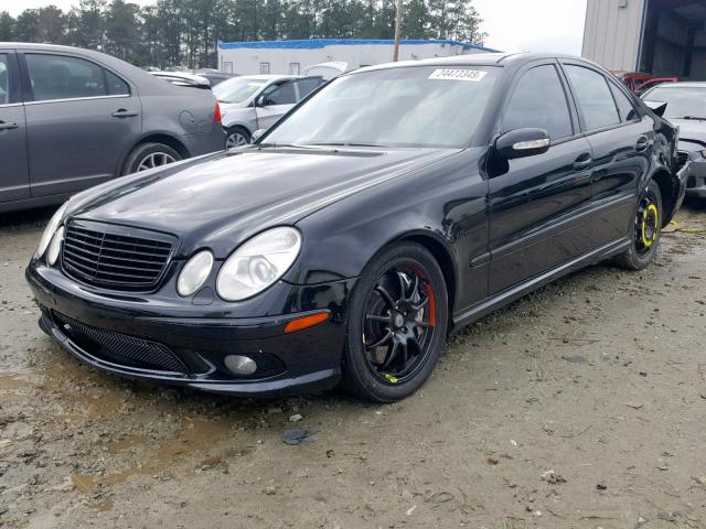 WDBUF76J45A754060 - 2005 MERCEDES-BENZ E 55 AMG BLACK photo 2