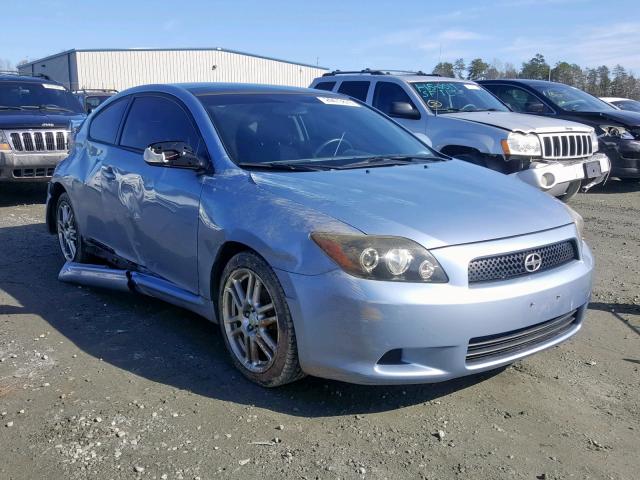 JTKDE167680222799 - 2008 TOYOTA SCION TC ლურჯი ფოტო 1