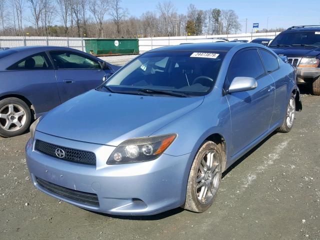 JTKDE167680222799 - 2008 TOYOTA SCION TC ლურჯი ფოტო 2