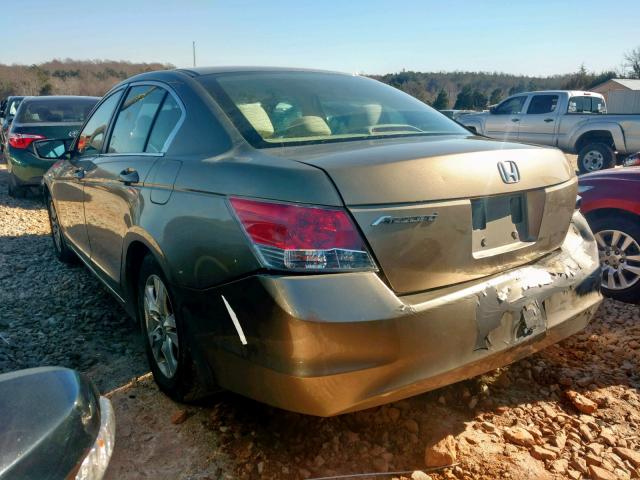 1HGCP26479A071090 - 2009 HONDA ACCORD LXP GOLD photo 3