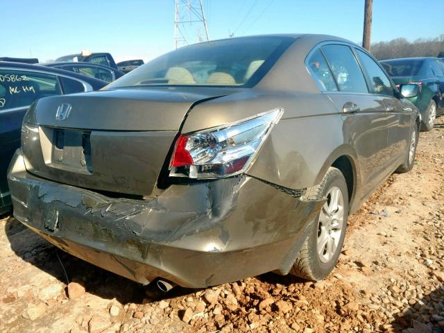 1HGCP26479A071090 - 2009 HONDA ACCORD LXP GOLD photo 4