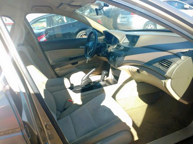 1HGCP26479A071090 - 2009 HONDA ACCORD LXP GOLD photo 5