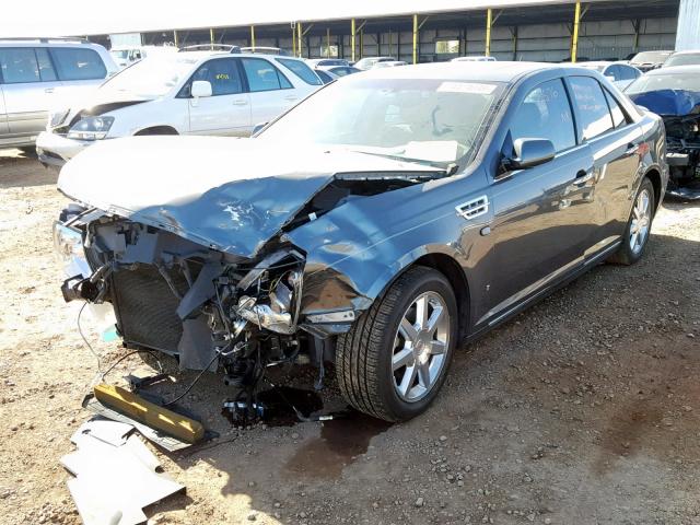 1G6DZ67A280154149 - 2008 CADILLAC STS CHARCOAL photo 2