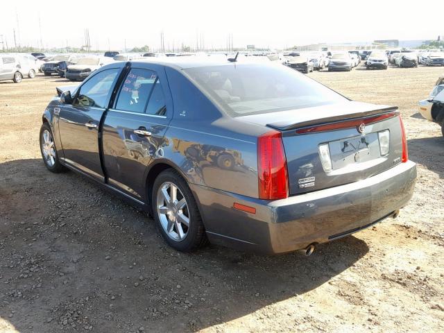 1G6DZ67A280154149 - 2008 CADILLAC STS CHARCOAL photo 3