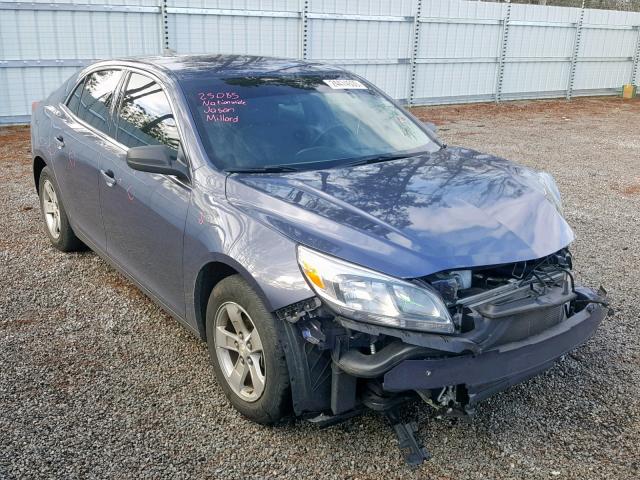 1G11B5SLXFF337129 - 2015 CHEVROLET MALIBU LS BLUE photo 1