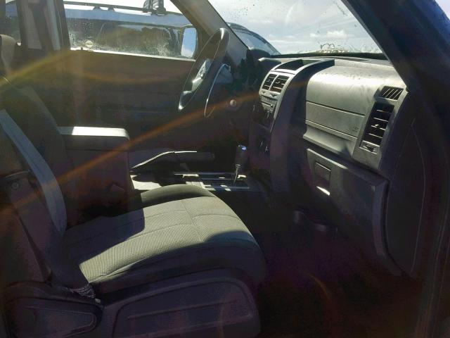 1D8GU28K98W178276 - 2008 DODGE NITRO SXT შავი ფოტო 5