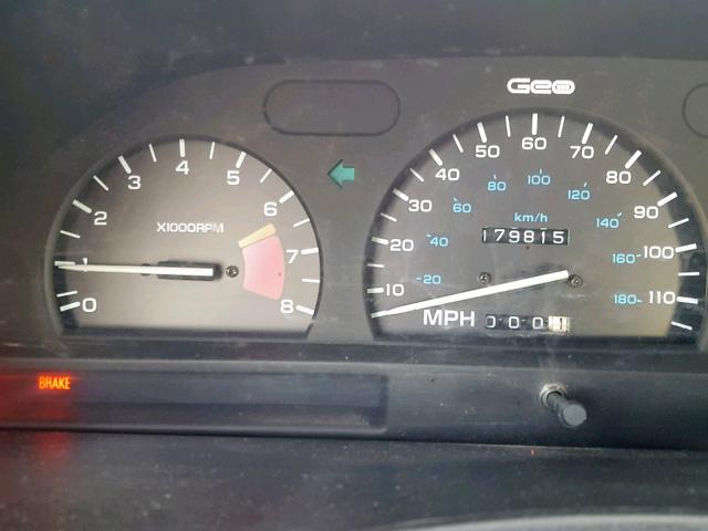 J81RF2362P7521994 - 1993 GEO STORM ბურგუნდია ფოტო 8