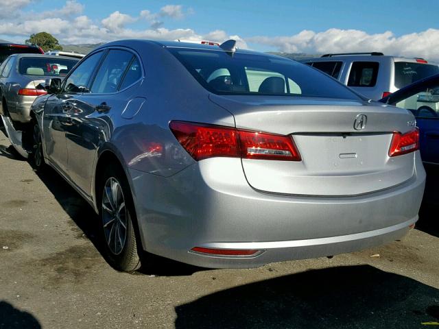 19UUB1F32JA007614 - 2018 ACURA TLX SILVER photo 3