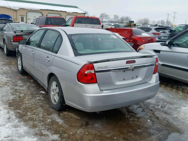 1G1ZT54885F173709 - 2005 CHEVROLET MALIBU LS Gümüş foto 3