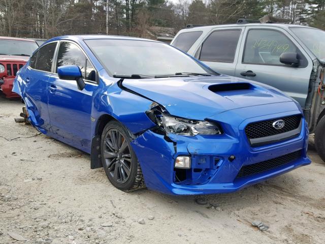 JF1VA1A67F9831324 - 2015 SUBARU WRX BLUE photo 1