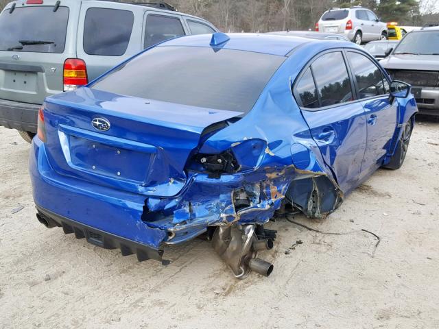 JF1VA1A67F9831324 - 2015 SUBARU WRX BLUE photo 4