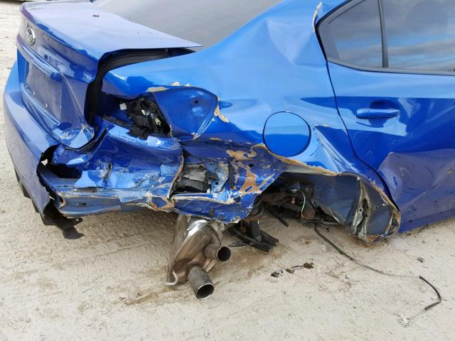 JF1VA1A67F9831324 - 2015 SUBARU WRX BLUE photo 9