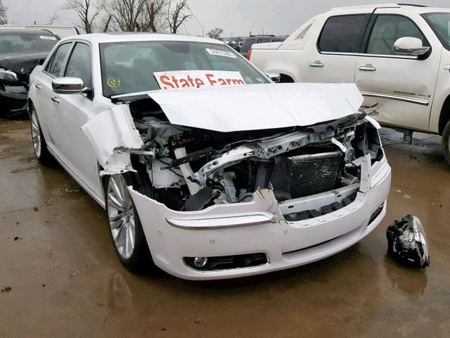 2C3CCAET4DH687535 - 2013 CHRYSLER 300C WHITE photo 1