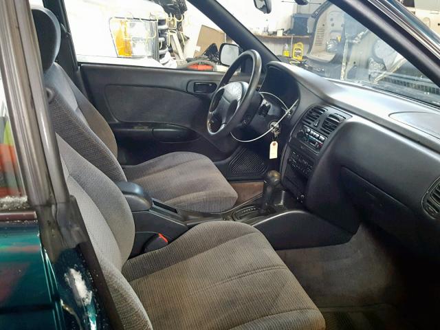 4S3BD4357X7254849 - 1999 SUBARU LEGACY L GREEN photo 5