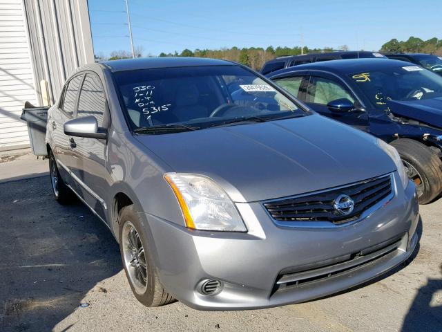 3N1AB6AP0CL725315 - 2012 NISSAN SENTRA 2.0 GRAY photo 1