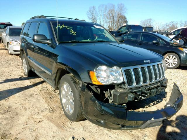 1J8GR58K09C525636 - 2009 JEEP GRAND CHER BLACK photo 1