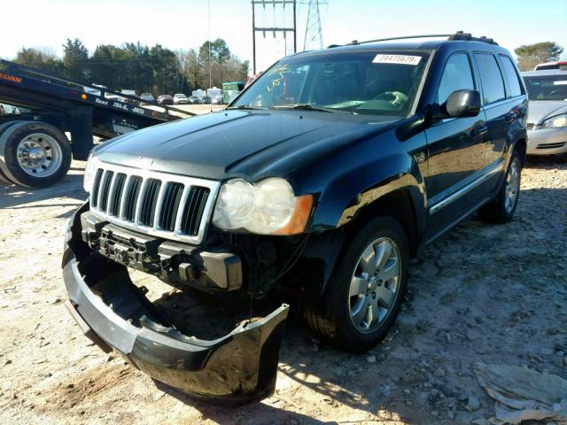 1J8GR58K09C525636 - 2009 JEEP GRAND CHER BLACK photo 2