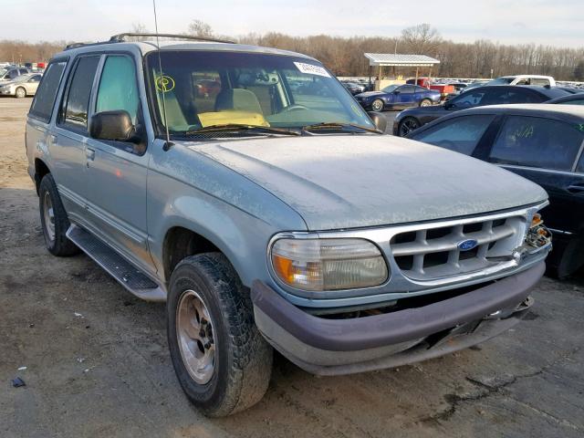 1FMDU34X7TZB79714 - 1996 FORD EXPLORER BLUE photo 1