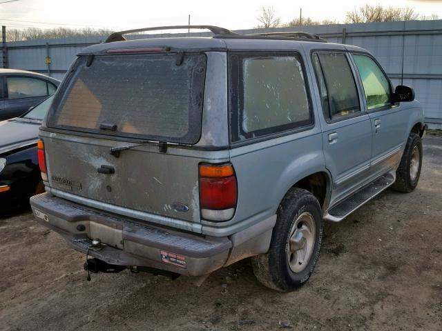 1FMDU34X7TZB79714 - 1996 FORD EXPLORER BLUE photo 4