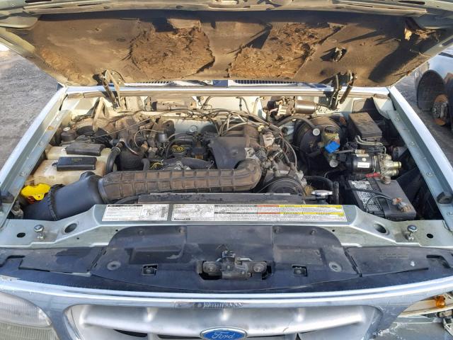 1FMDU34X7TZB79714 - 1996 FORD EXPLORER BLUE photo 7