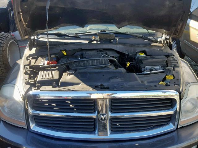 1D8HB58D74F130251 - 2004 DODGE DURANGO LI GRAY photo 7