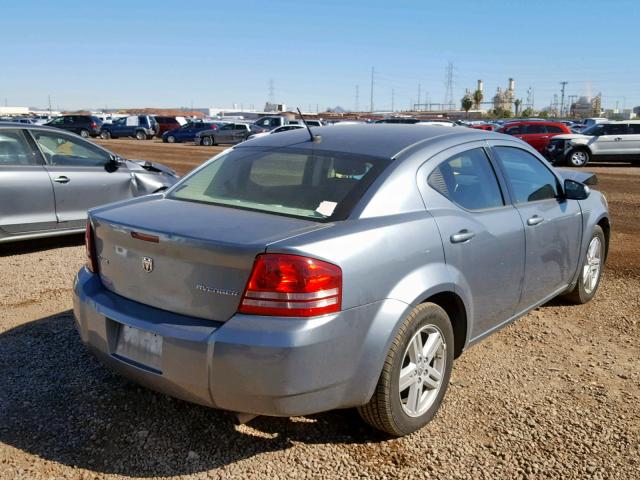 1B3CC1FB6AN205038 - 2010 DODGE AVENGER EX SILVER photo 4