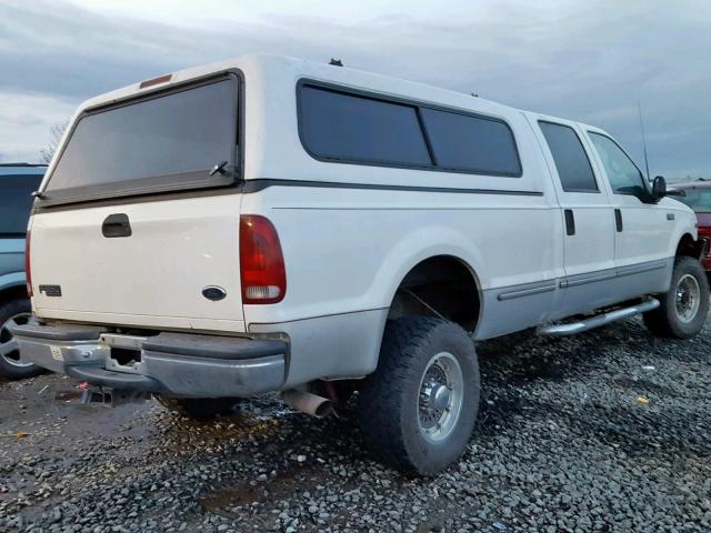 1FTSW31S4XEE18003 - 1999 FORD F350 SRW S WHITE photo 4