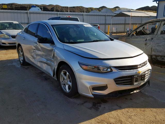 1G1ZB5ST7HF120272 - 2017 CHEVROLET MALIBU LS SILVER photo 1