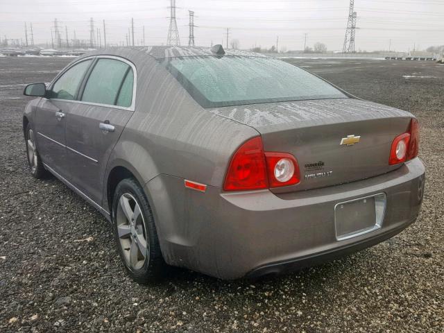 1G1ZC5E09CF319881 - 2012 CHEVROLET MALIBU 1LT 棕色 照片 3