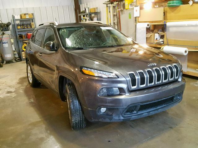 1C4PJMCS6FW663983 - 2015 JEEP CHEROKEE L GRAY photo 1