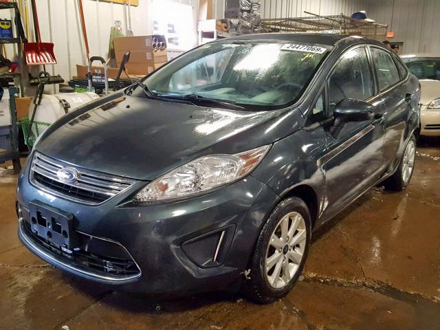 3FADP4BJ9BM166937 - 2011 FORD FIESTA SE CHARCOAL photo 2