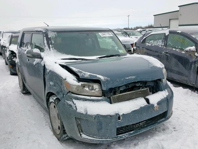 JTLKE50E981031714 - 2008 SCION XB TEAL photo 1