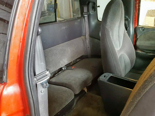 1B7GG23YXVS255063 - 1997 DODGE DAKOTA RED photo 6