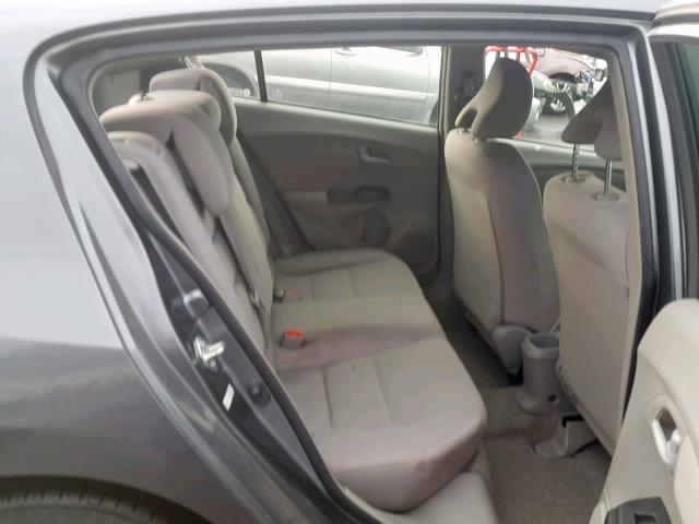 JHMZE2H38CS000287 - 2012 HONDA INSIGHT GRAY photo 6