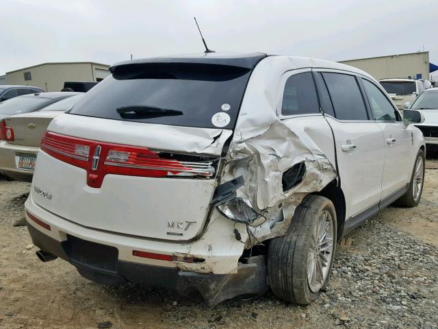 2LMHJ5AT5DBL54154 - 2013 LINCOLN MKT WHITE photo 4