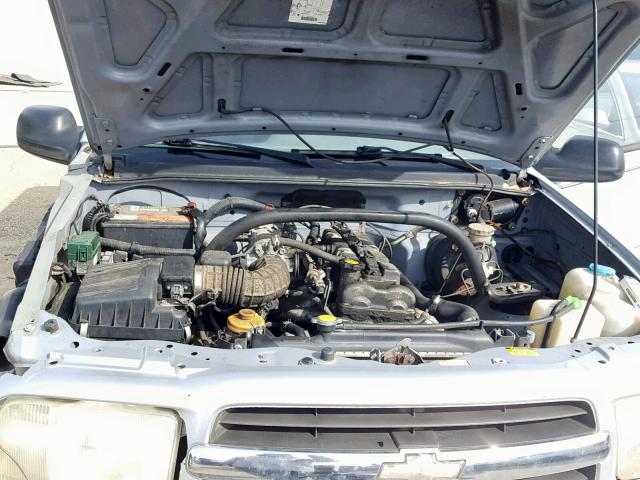 2CNBE13C3Y6948784 - 2000 CHEVROLET TRACKER GRAY photo 7