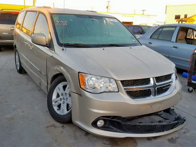 2C4RDGDG7CR311723 - 2012 DODGE GRAND CARA GOLD photo 1