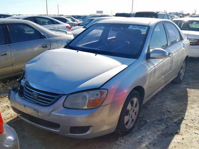 KNAFE121285508831 - 2008 KIA SPECTRA EX SILVER photo 2