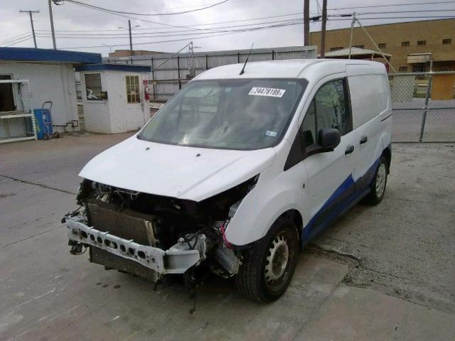 NM0LE6F73E1151189 - 2014 FORD TRANSIT CO WHITE photo 2