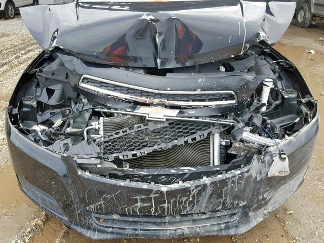 1G11B5SAXDF140716 - 2013 CHEVROLET MALIBU LS BLACK photo 7